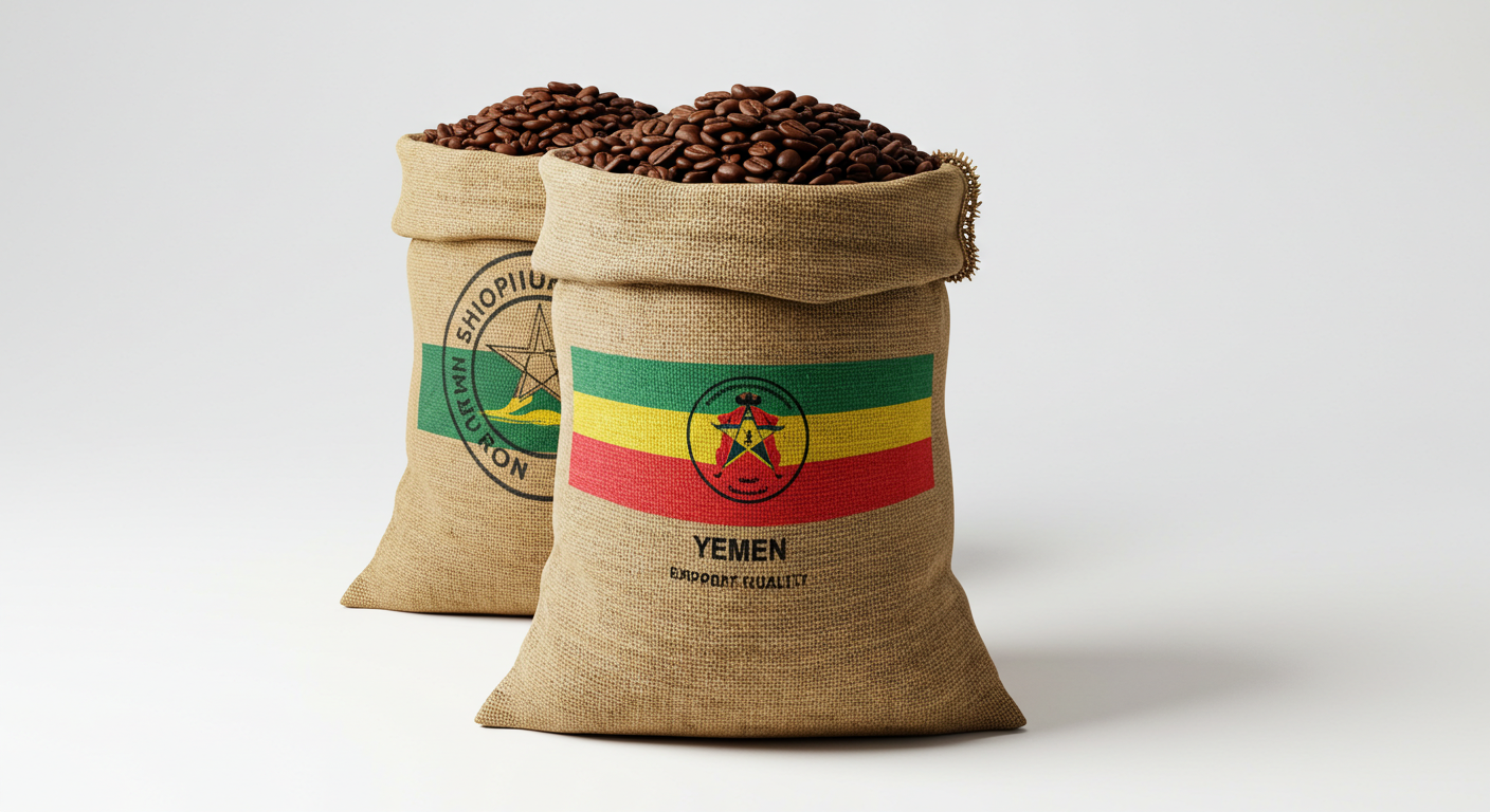 ☕ Ethiopian and Yemen Coffee Beans – Grade 1