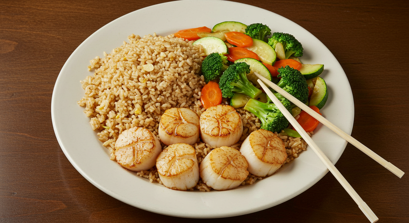 HIBACHI SCALLOPS